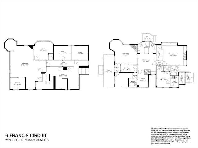 6 Francis Circuit Unit 6, Winchester, MA 01890 - property floor plan