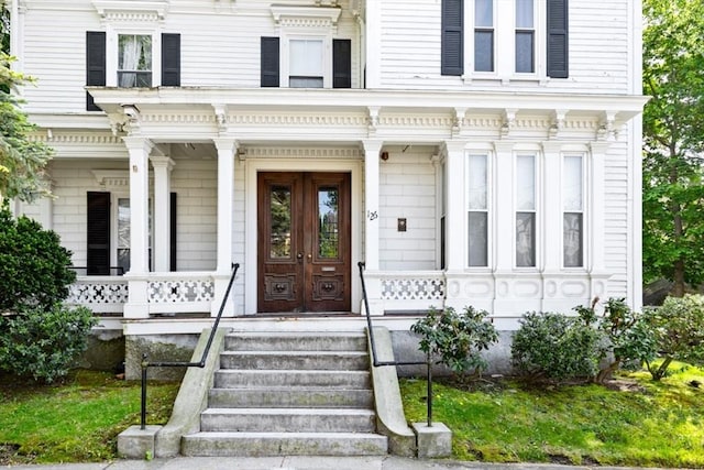 126 W Wyoming Ave, Melrose, MA 02176 - property entrance with a porch