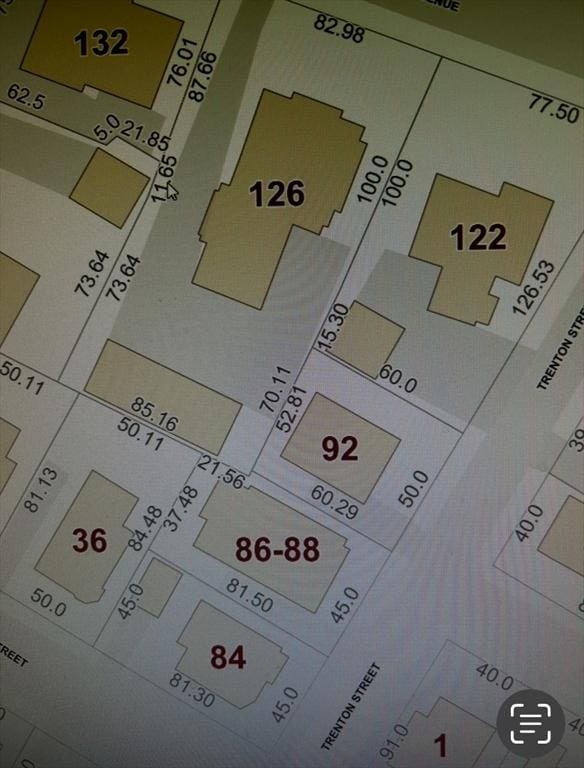 126 W Wyoming Ave, Melrose, MA 02176 - map of parcels