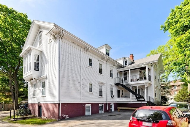 126 W Wyoming Ave, Melrose, MA 02176 - view of building exterior featuring stairs