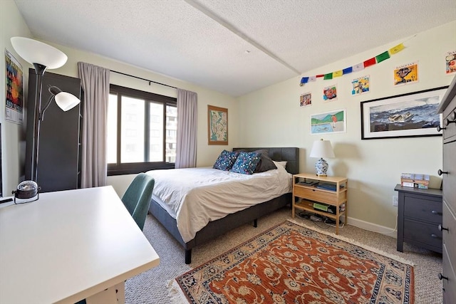 61 Broad Reach Unit T62B, Weymouth, MA 02191 - bedroom with a textured ceiling, carpet flooring, and baseboards