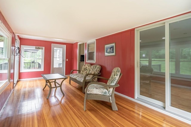 19 Zabelle Ave, Auburn, MA 01501 - sitting room featuring light wood-style flooring and baseboards