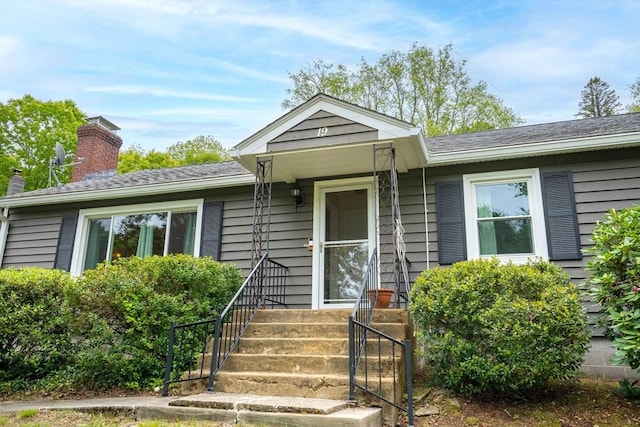 19 Zabelle Ave, Auburn, MA 01501 - ranch-style house featuring a chimney
