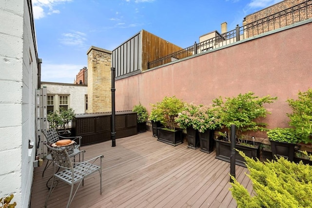 56 Commonwealth Ave Ph, Ph, Boston, MA 02116 - view of deck