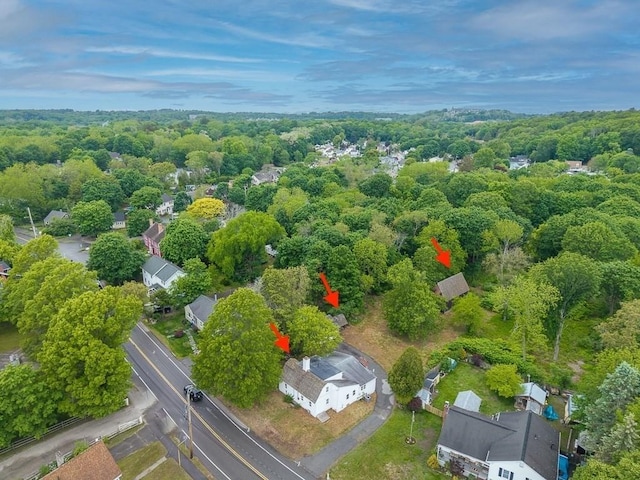 171 Hobart St, Danvers, MA 01923 - drone / aerial view of a forest