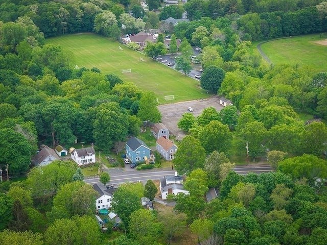 171 Hobart St, Danvers, MA 01923 - aerial perspective of suburban area