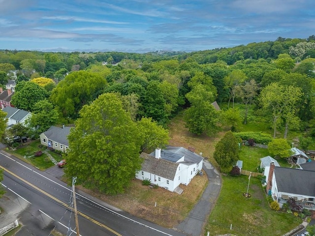 171 Hobart St, Danvers, MA 01923 - aerial view of property's location with a forest
