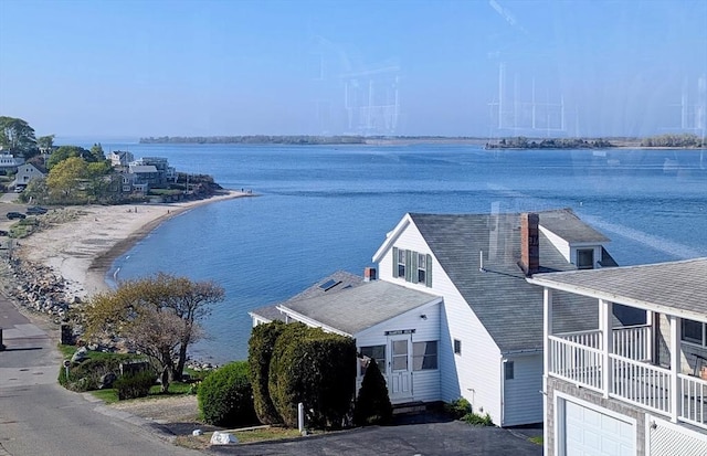 property view of water