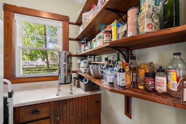 view of pantry