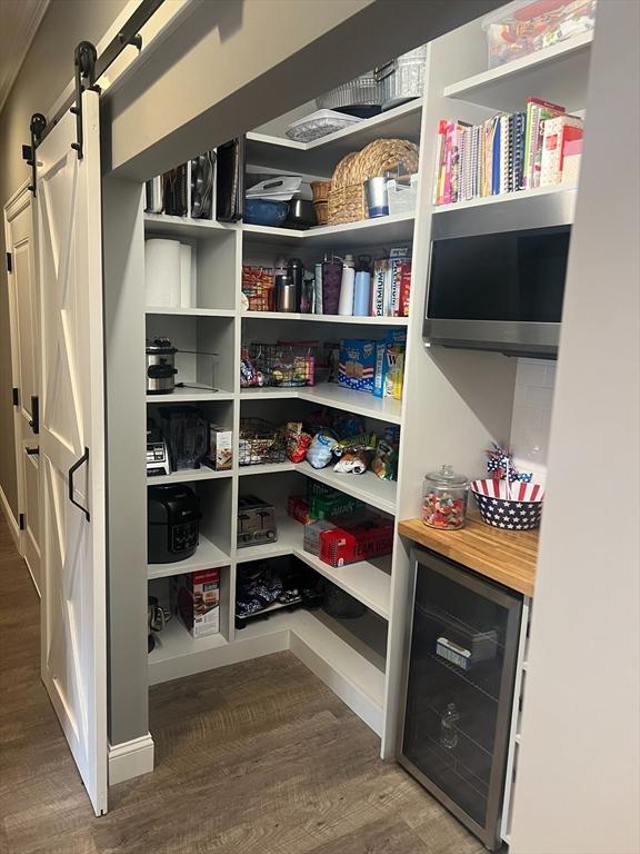 48 Round Farm Rd, Rehoboth, MA 02769 - pantry with beverage cooler