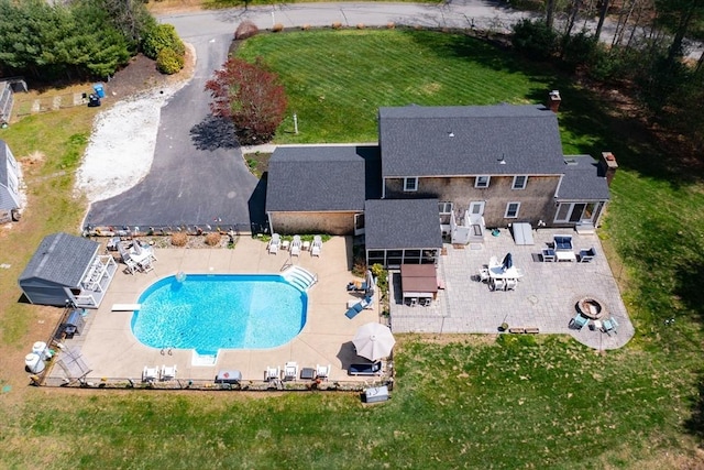 aerial view