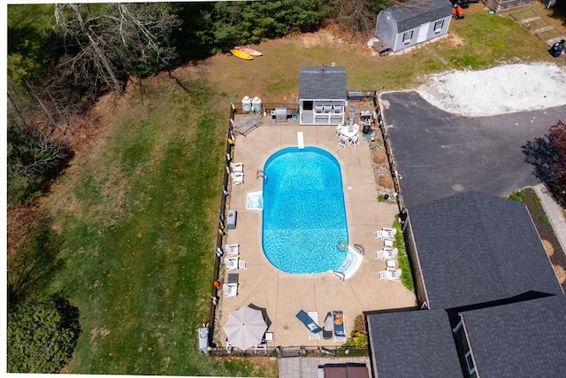 drone / aerial view