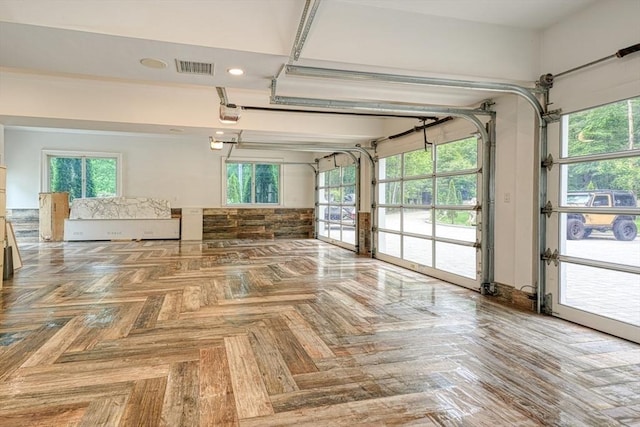290 Massapoag Rd, Tyngsborough, MA 01879 - garage with recessed lighting and a garage door opener
