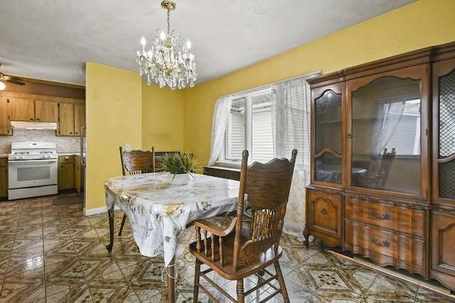 23 Highland Rd, Somerville, MA 02144 - dining space with a chandelier