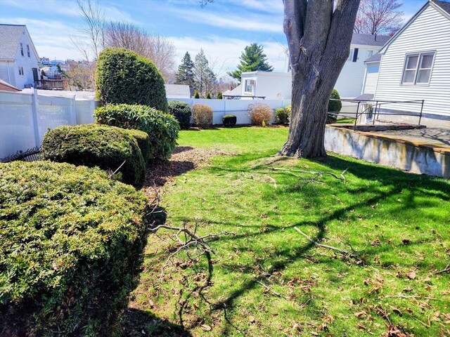 55 Kilburn St, Revere, MA 02151 - view of yard with a fenced backyard