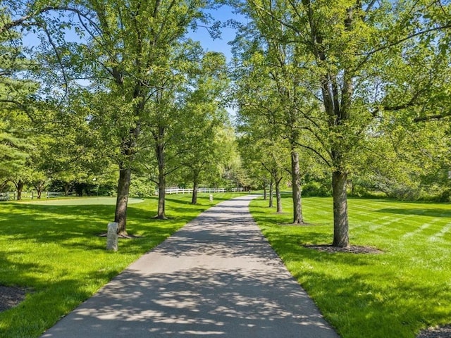 21A Farm St, Dover, MA 02030 - view of home's community featuring a lawn