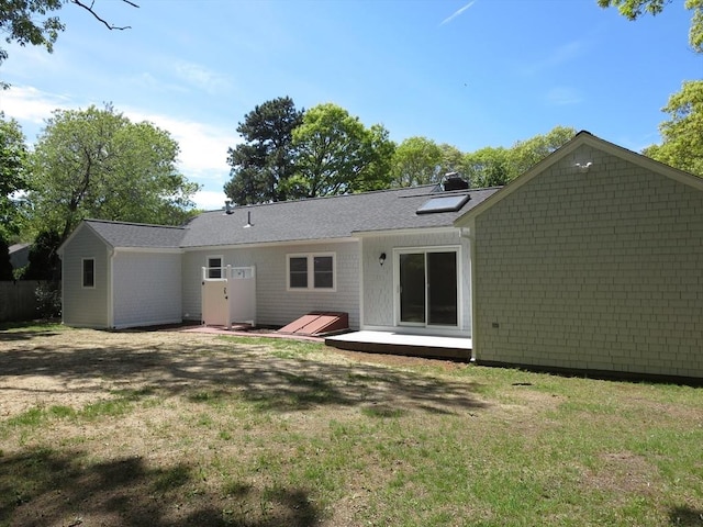 130 Fuller Rd, Barnstable, MA 02632 - back of property featuring a lawn