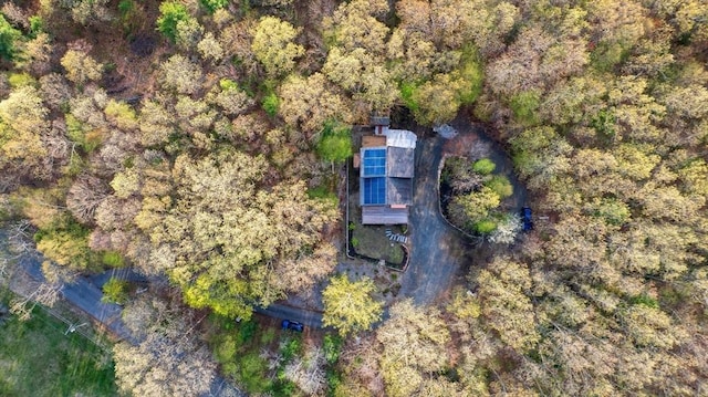 drone / aerial view