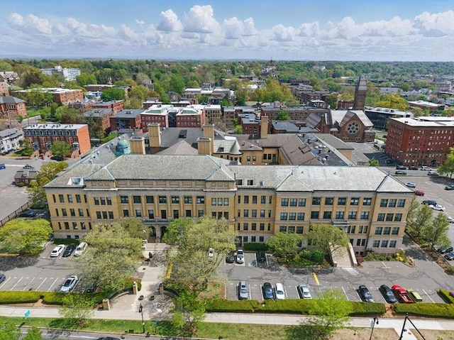 235 State St Unit 406, Springfield, MA 01103 - drone / aerial view