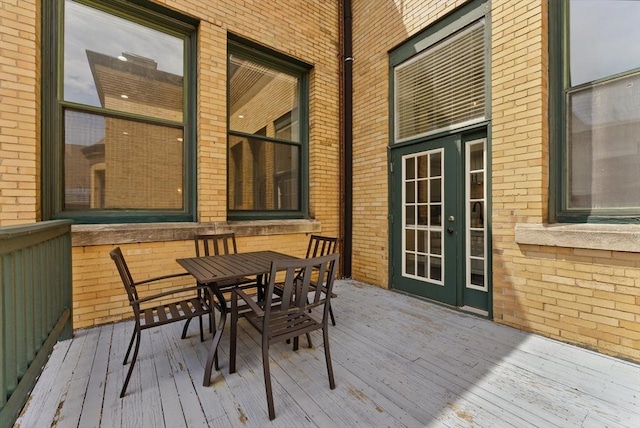 235 State St Unit 406, Springfield, MA 01103 - deck with outdoor dining area