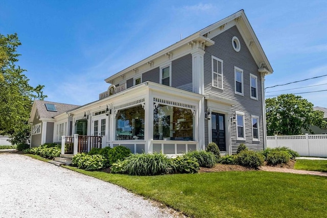 8 S St, Dennis, MA 02639 - italianate-style house with french doors