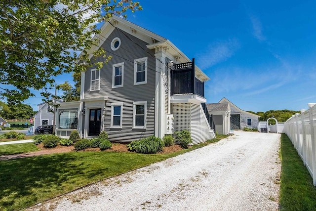 8 S St, Dennis, MA 02639 - italianate house with driveway