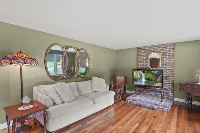 49 Winchendon Rd, Templeton, MA 01436 - living room with wood finished floors and baseboards