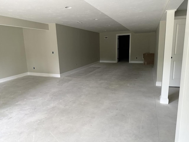 87 Magill Dr, Grafton, MA 01519 - empty room featuring unfinished concrete floors and baseboards