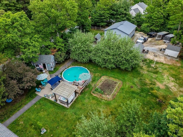 1 Fellowship Cir, Wareham, MA 02576 - aerial view of a pool area