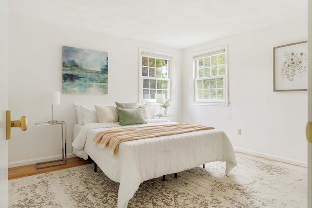 50 Hillside Rd, Tewksbury, MA 01876 - bedroom featuring baseboards and wood finished floors