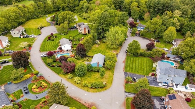 50 Hillside Rd, Tewksbury, MA 01876 - drone / aerial view