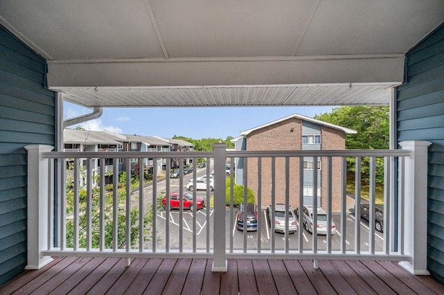 10 Woodcrest Ct Unit 6, Weymouth, MA 02190 - deck featuring a residential view