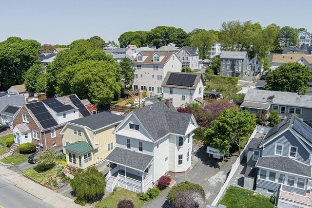 80 Shirley St, Winthrop, MA 02152 - aerial view of residential area