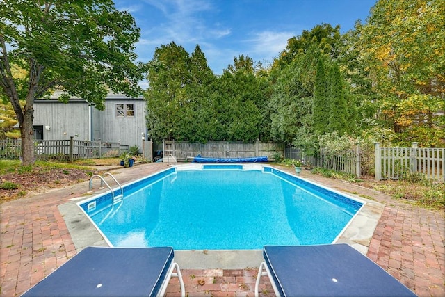 1292 Main St, Lancaster, MA 01523 - view of pool featuring a fenced backyard and a patio