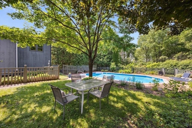 1292 Main St, Lancaster, MA 01523 - view of pool featuring a fenced backyard
