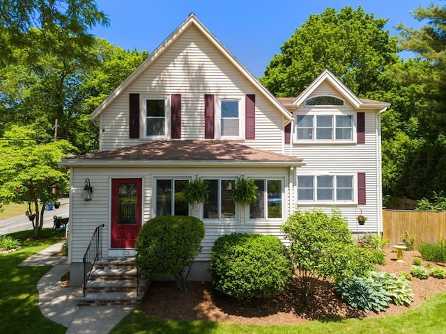 23 Hanson St, Wakefield, MA 01880 - view of front of home featuring entry steps