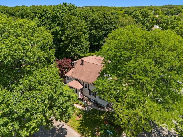 23 Hanson St, Wakefield, MA 01880 - drone / aerial view of a forest
