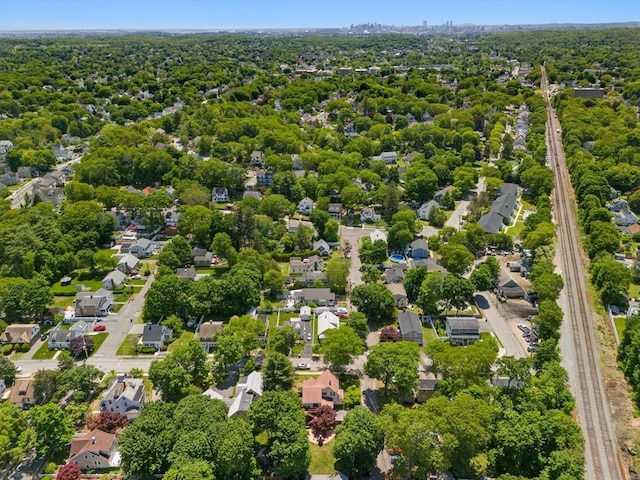 23 Hanson St, Wakefield, MA 01880 - aerial perspective of suburban area
