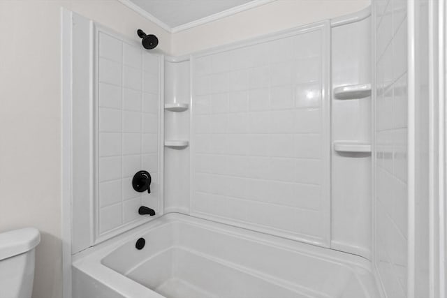 29 Adams Ct Unit 29, Amesbury, MA 01913 - bathroom with toilet and ornamental molding