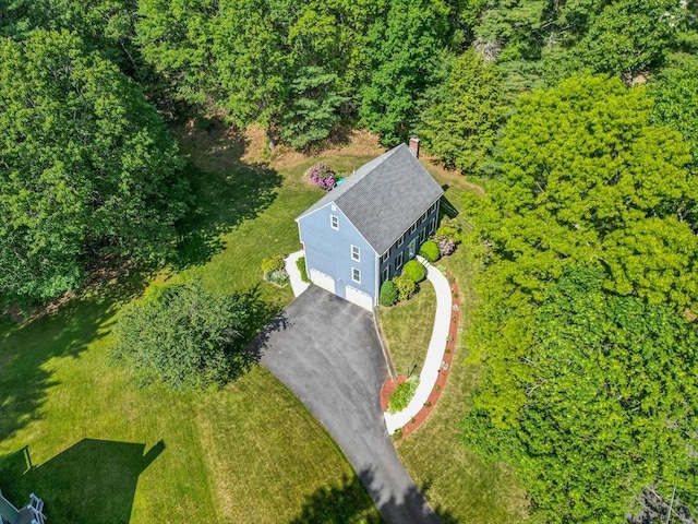 1005 Forest St, North Andover, MA 01845 - view from above of property
