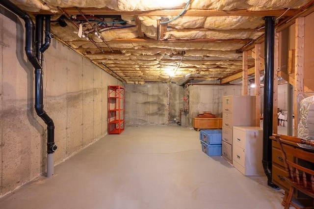 75 Orchard Meadow Dr Unit 75, Shrewsbury, MA 01545 - view of unfinished below grade area