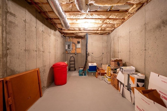 75 Orchard Meadow Dr Unit 75, Shrewsbury, MA 01545 - unfinished basement with electric panel
