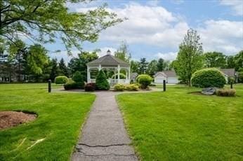 75 Orchard Meadow Dr Unit 75, Shrewsbury, MA 01545 - view of home's community featuring a gazebo and a yard