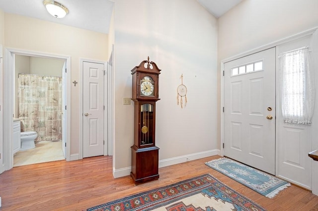 75 Orchard Meadow Dr Unit 75, Shrewsbury, MA 01545 - entrance foyer with light wood finished floors and baseboards