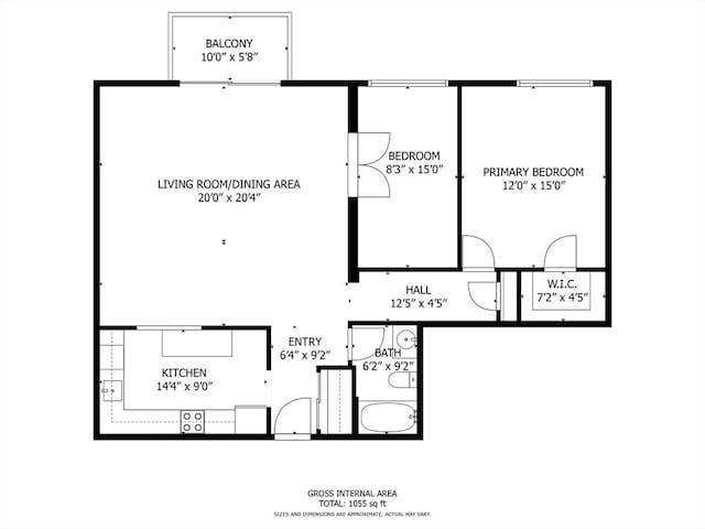 32 Whites Ave Unit F6605, Watertown, MA 02472 - view of room layout