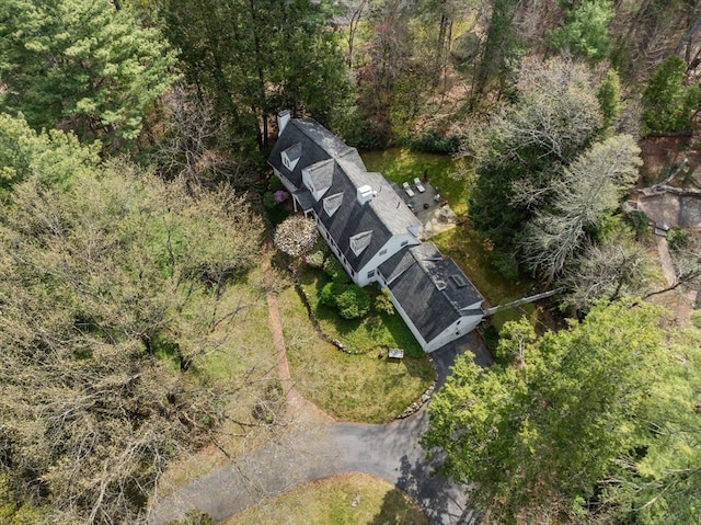 drone / aerial view