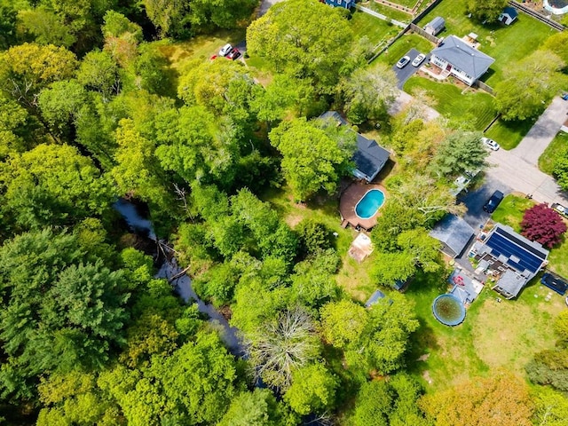 drone / aerial view