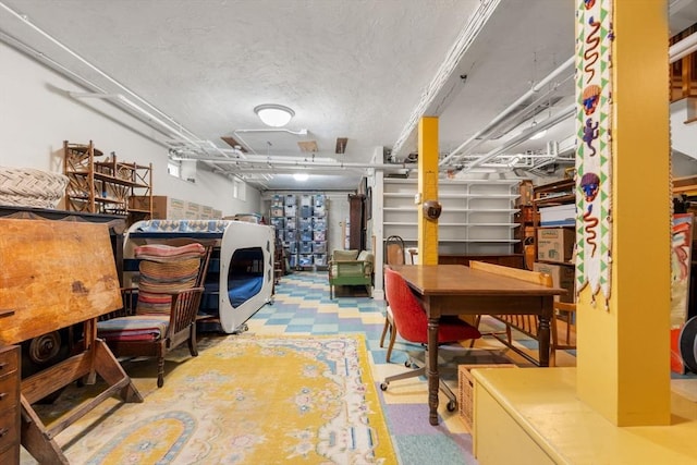 97 Stearns Rd, Brookline, MA 02446 - basement featuring tile patterned floors