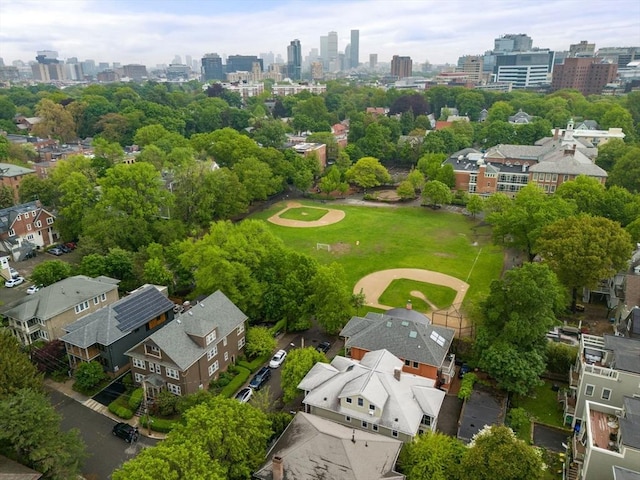97 Stearns Rd, Brookline, MA 02446 - bird's eye view of skyline