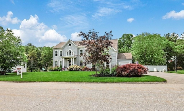 132 Hemmingway Pl, Wrentham, MA 02093 - view of front of home with a front yard and a garage